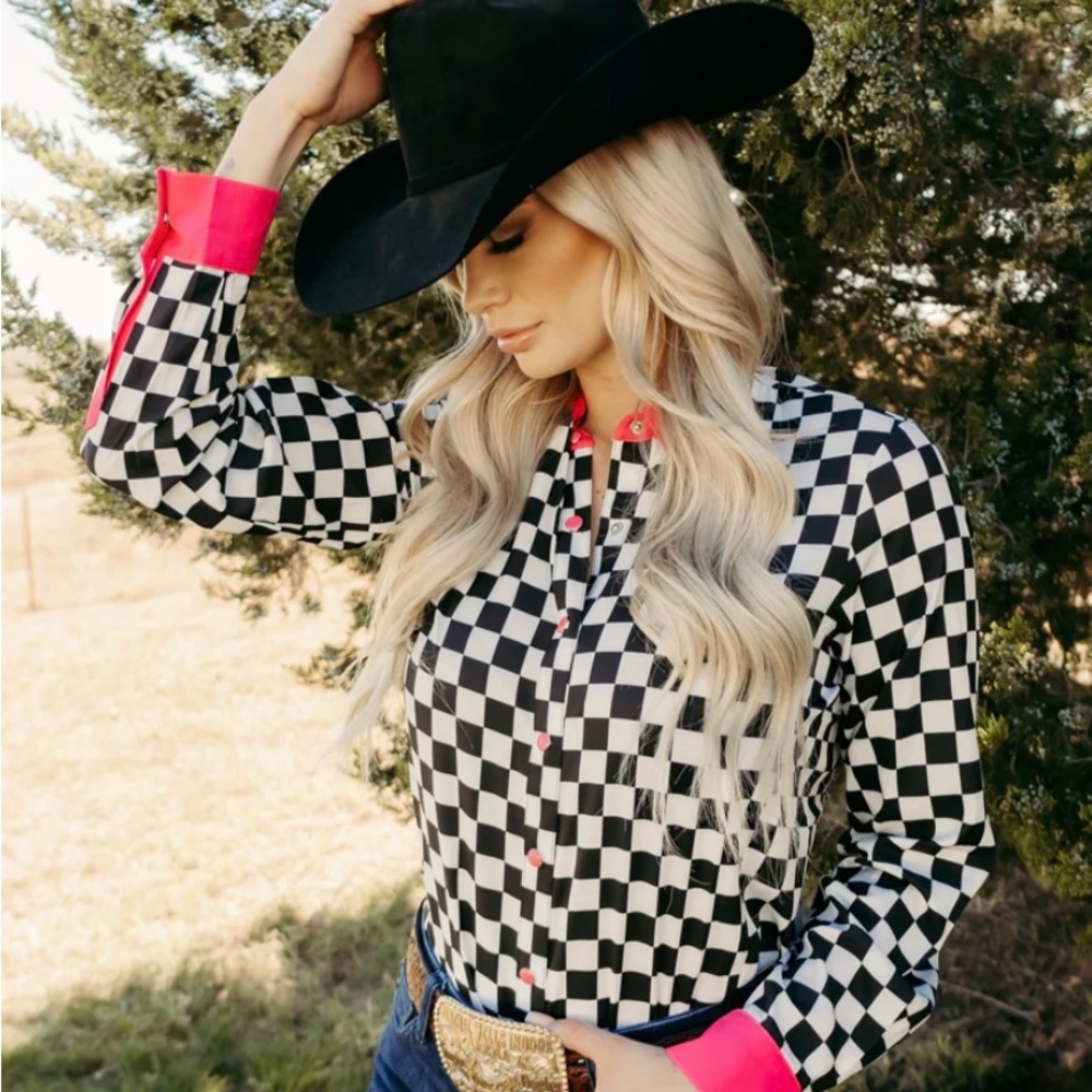 Western Rodeo Button Up Shirt
